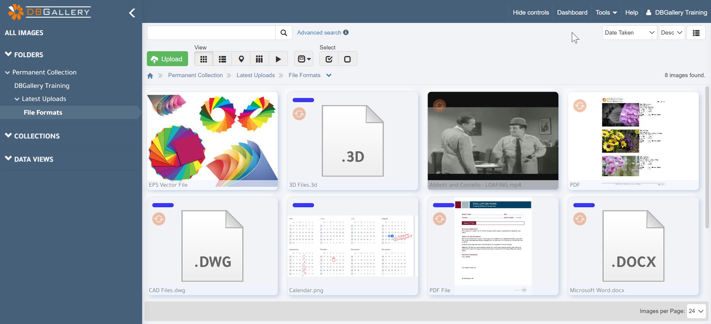 Supported File Formats