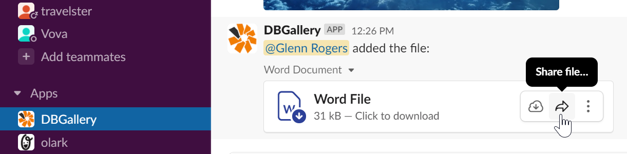 Slack Integration: Working with Document Files