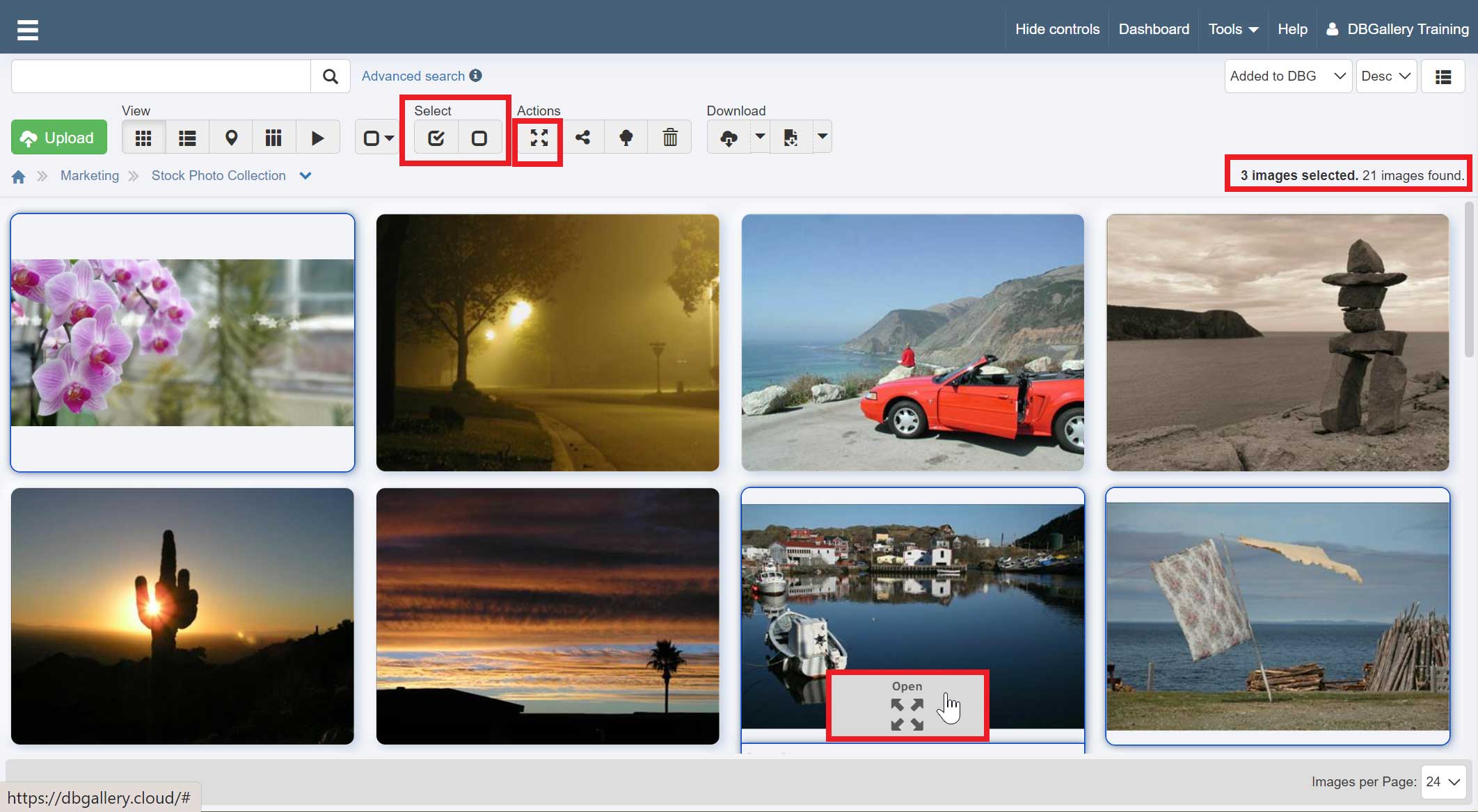 Tagging - Select Multiple Images